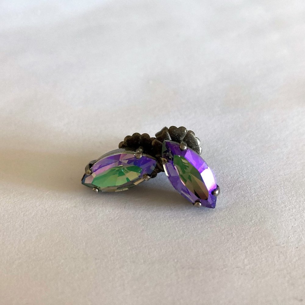 Sabika Beach and City Paradise Shine Marquise Stud Earrings